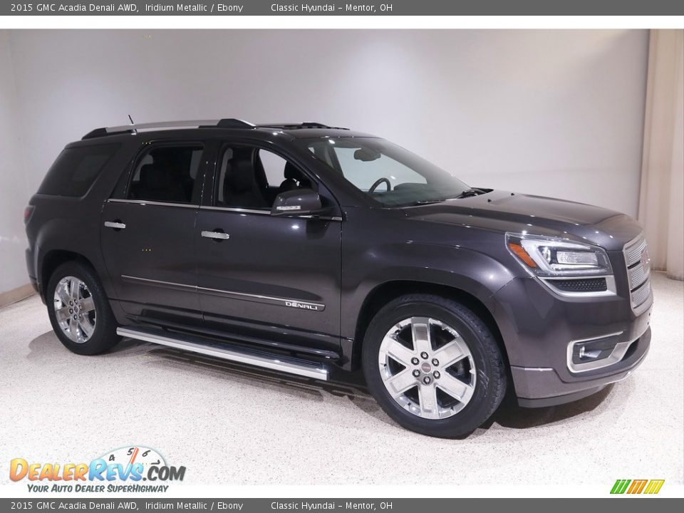 2015 GMC Acadia Denali AWD Iridium Metallic / Ebony Photo #1
