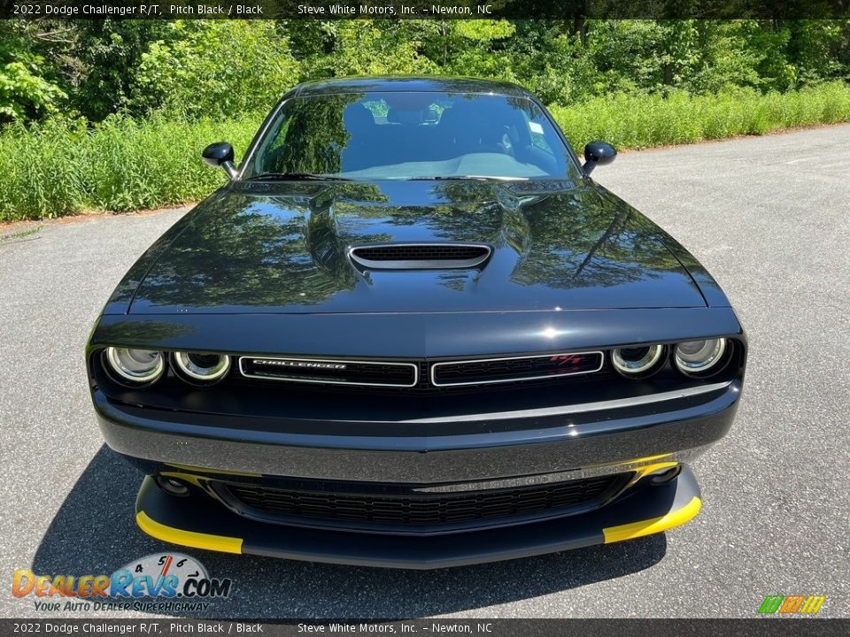 2022 Dodge Challenger R/T Pitch Black / Black Photo #3