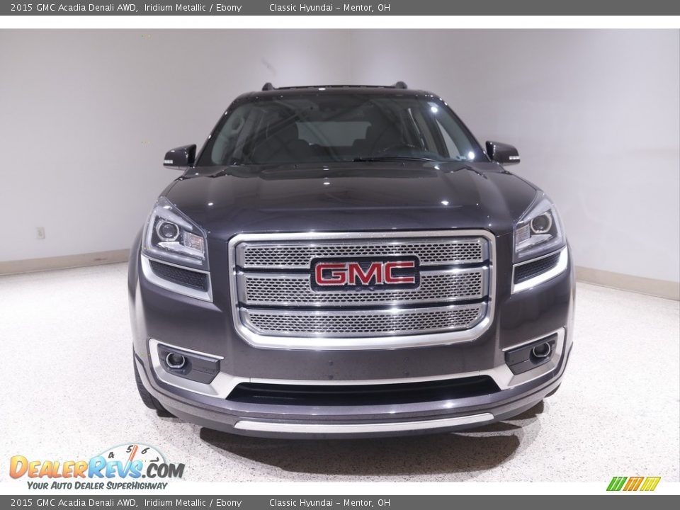 2015 GMC Acadia Denali AWD Iridium Metallic / Ebony Photo #2