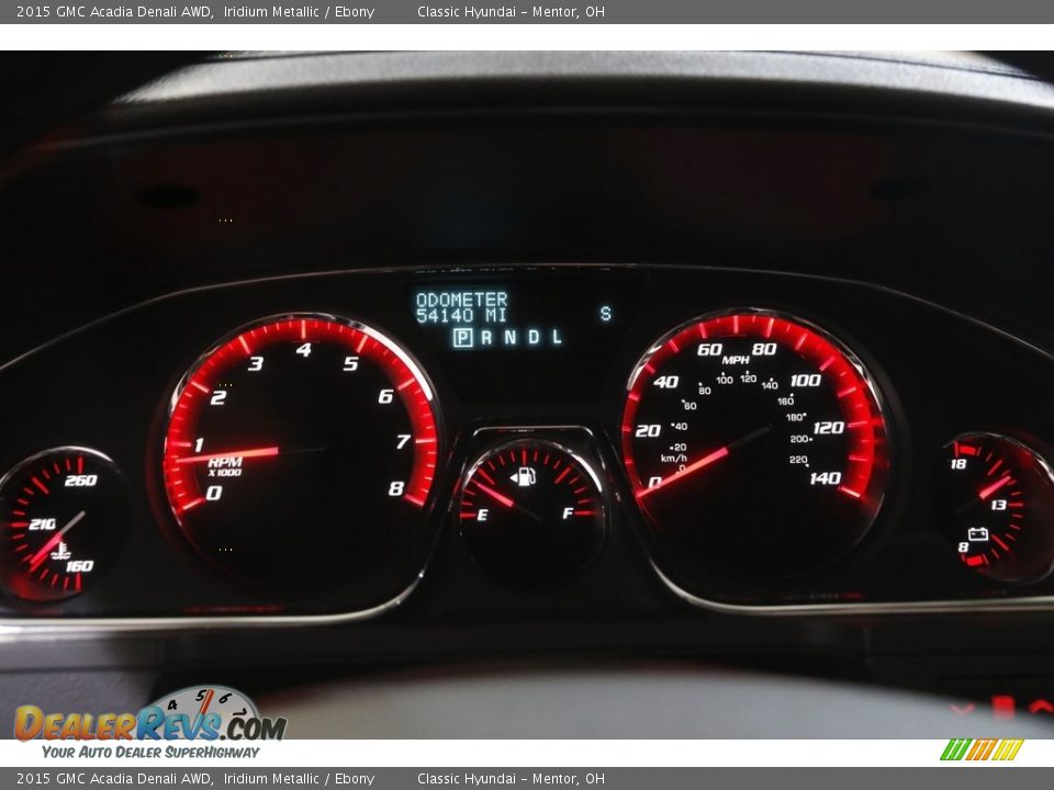 2015 GMC Acadia Denali AWD Iridium Metallic / Ebony Photo #8