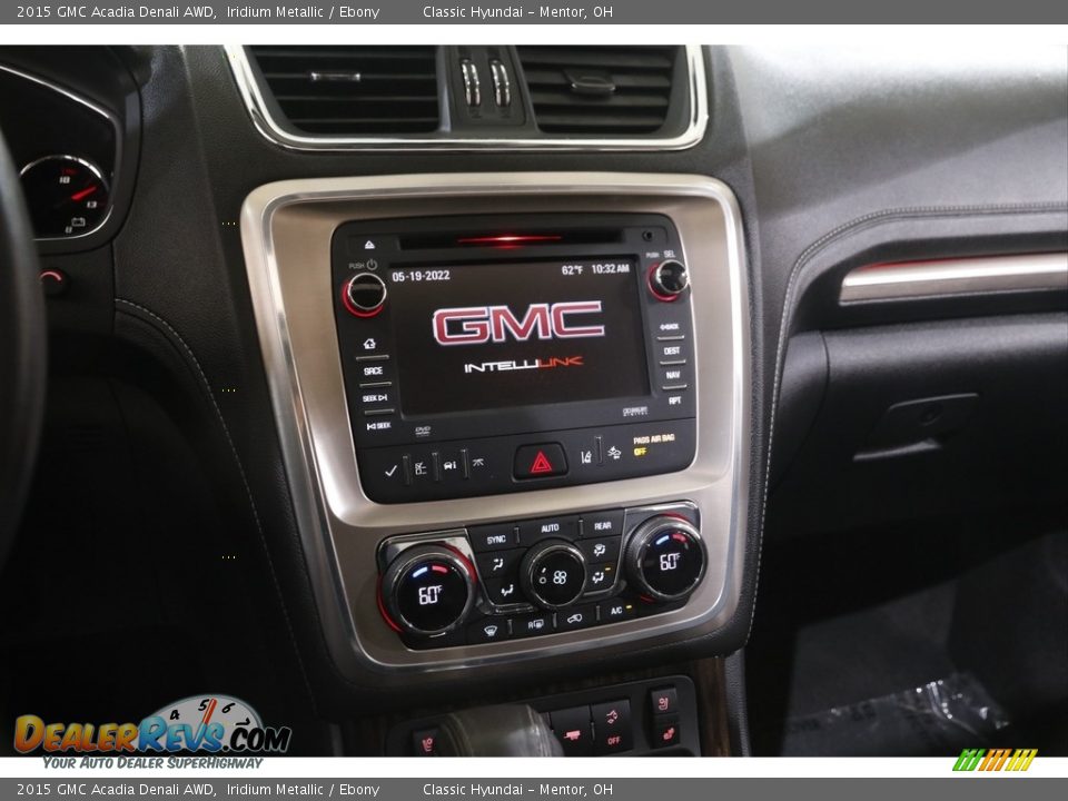 2015 GMC Acadia Denali AWD Iridium Metallic / Ebony Photo #9