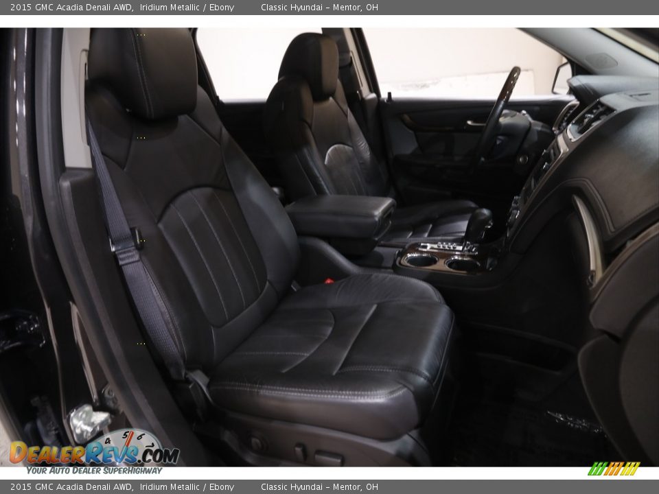 2015 GMC Acadia Denali AWD Iridium Metallic / Ebony Photo #16