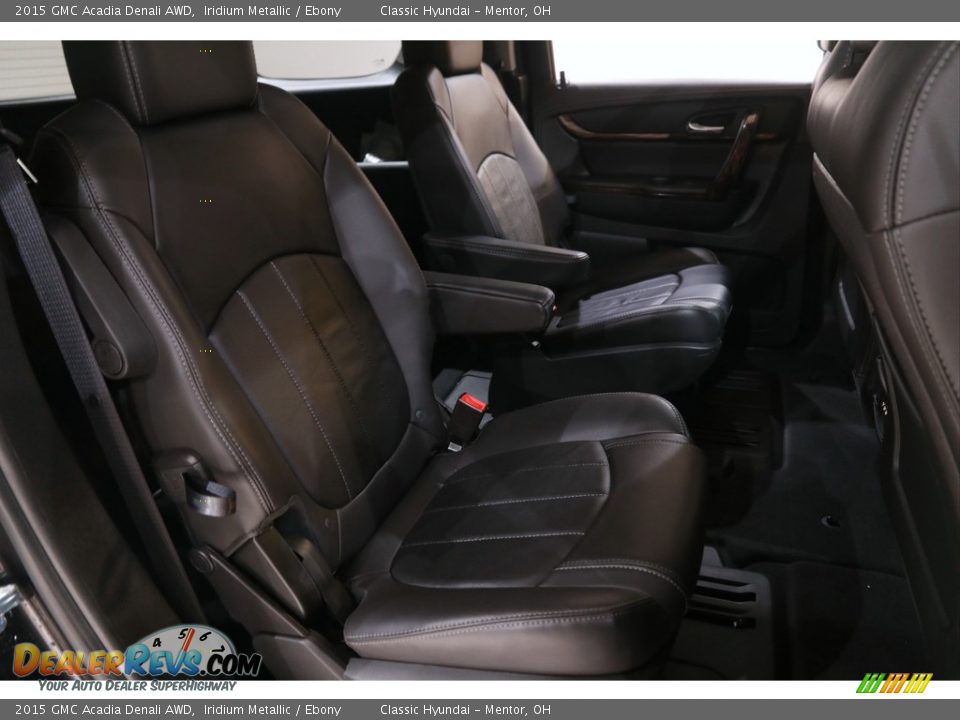 2015 GMC Acadia Denali AWD Iridium Metallic / Ebony Photo #17
