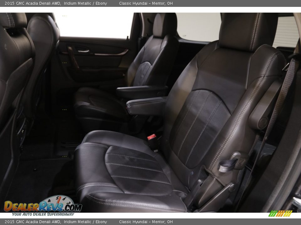 2015 GMC Acadia Denali AWD Iridium Metallic / Ebony Photo #18