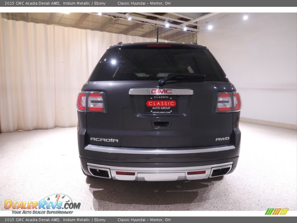 2015 GMC Acadia Denali AWD Iridium Metallic / Ebony Photo #21