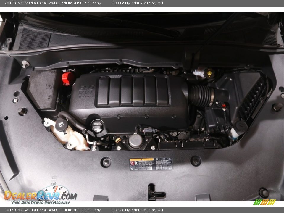 2015 GMC Acadia Denali AWD Iridium Metallic / Ebony Photo #22