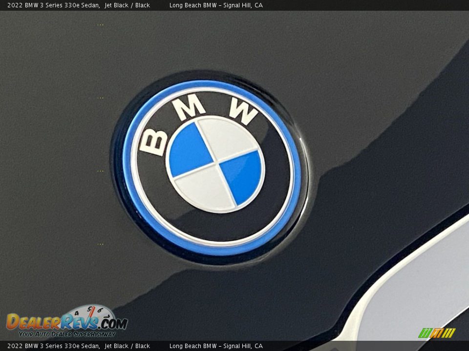 2022 BMW 3 Series 330e Sedan Jet Black / Black Photo #5