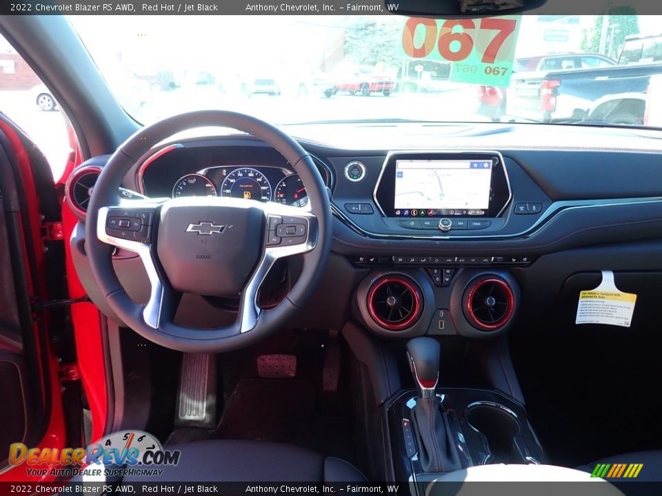 2022 Chevrolet Blazer RS AWD Red Hot / Jet Black Photo #13