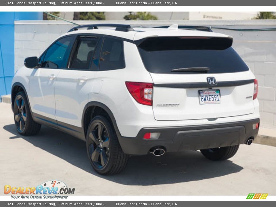 2021 Honda Passport Touring Platinum White Pearl / Black Photo #2