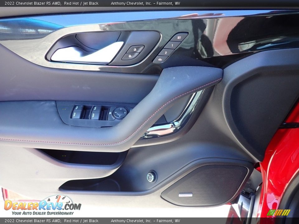 2022 Chevrolet Blazer RS AWD Red Hot / Jet Black Photo #14