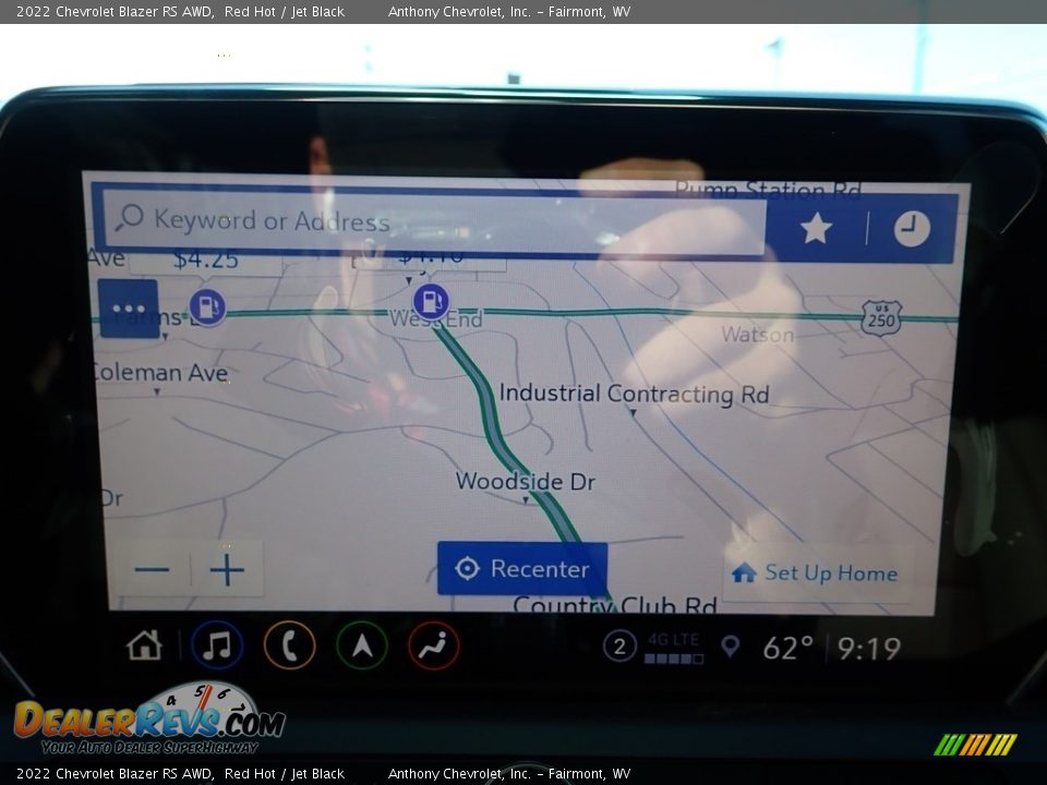 2022 Chevrolet Blazer RS AWD Red Hot / Jet Black Photo #18