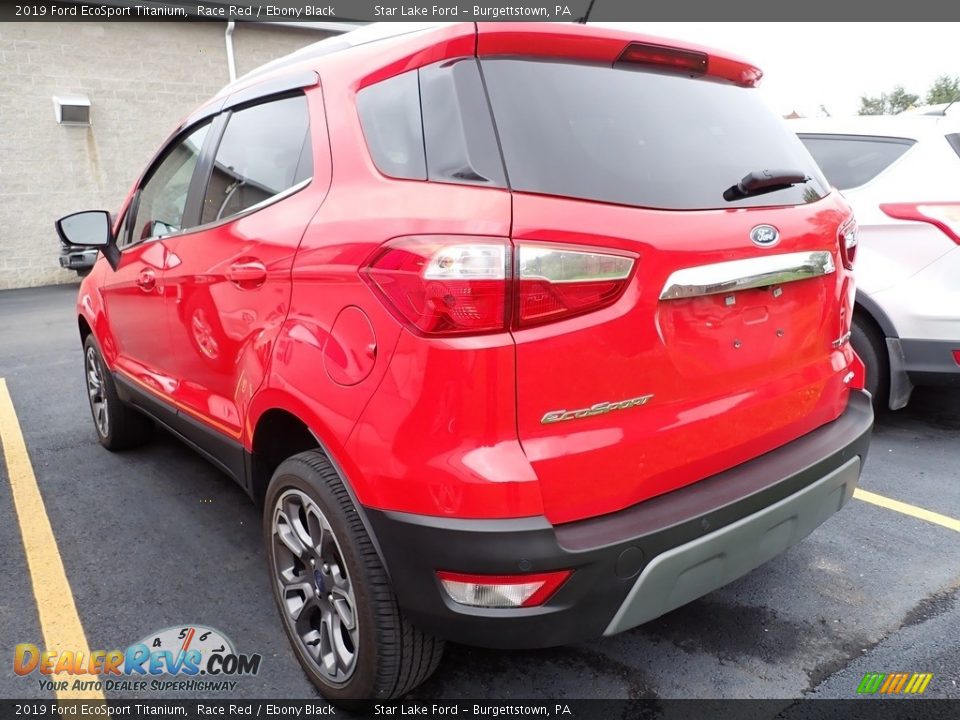 2019 Ford EcoSport Titanium Race Red / Ebony Black Photo #2