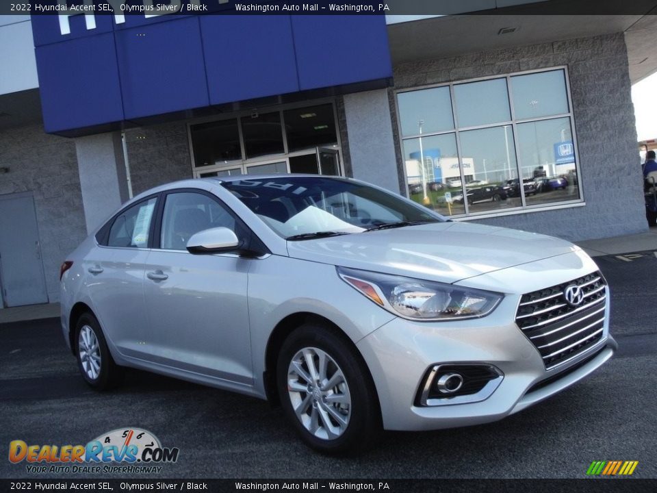 2022 Hyundai Accent SEL Olympus Silver / Black Photo #1