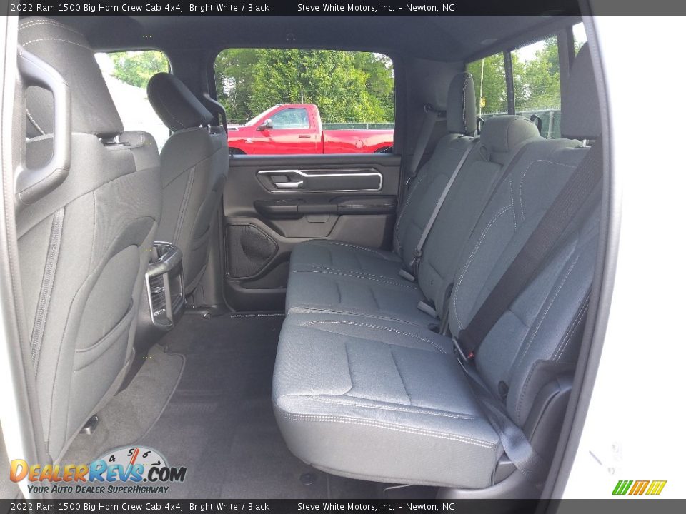 Rear Seat of 2022 Ram 1500 Big Horn Crew Cab 4x4 Photo #13