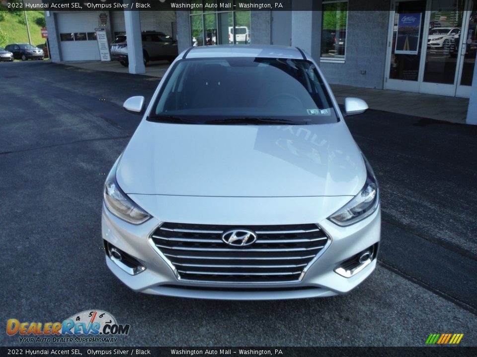 2022 Hyundai Accent SEL Olympus Silver / Black Photo #4