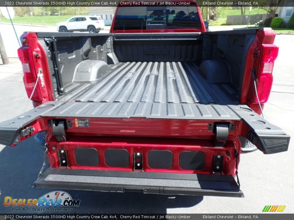 2022 Chevrolet Silverado 3500HD High Country Crew Cab 4x4 Cherry Red Tintcoat / Jet Black/­Umber Photo #17