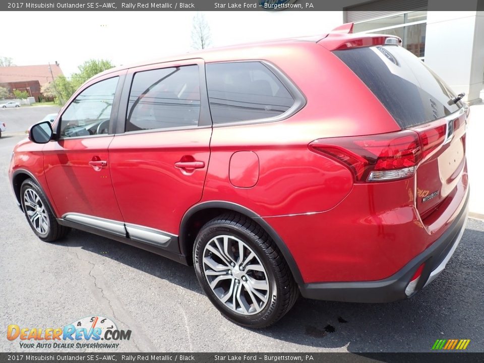 Rally Red Metallic 2017 Mitsubishi Outlander SE S-AWC Photo #3