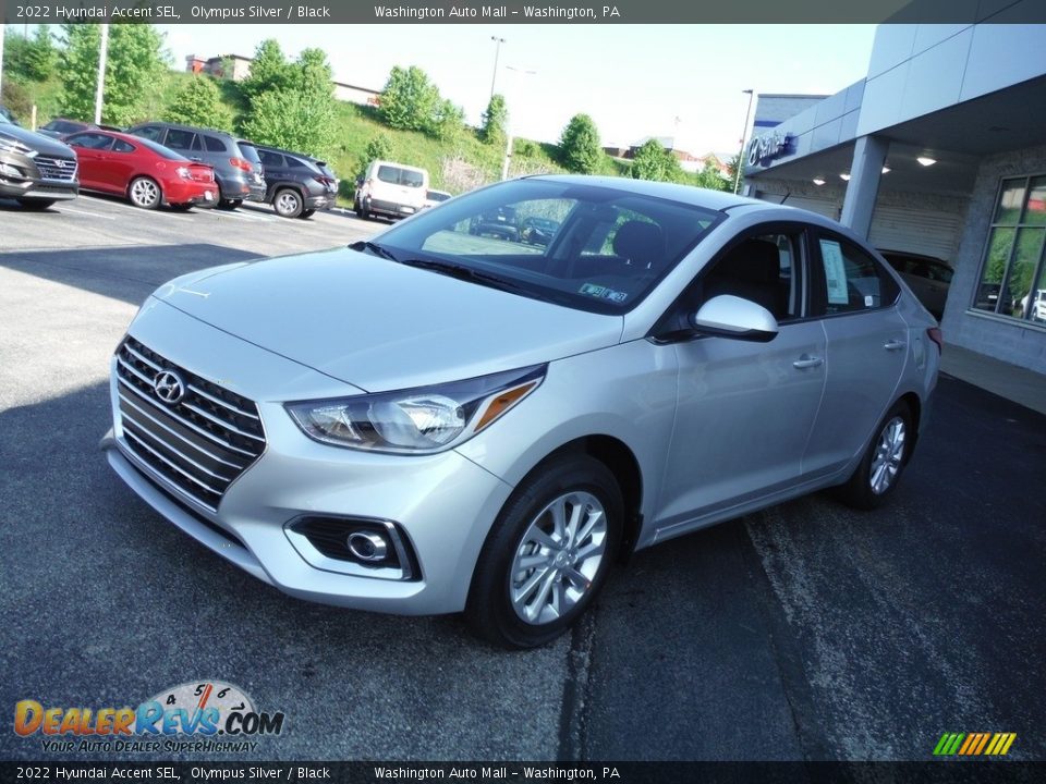 2022 Hyundai Accent SEL Olympus Silver / Black Photo #5