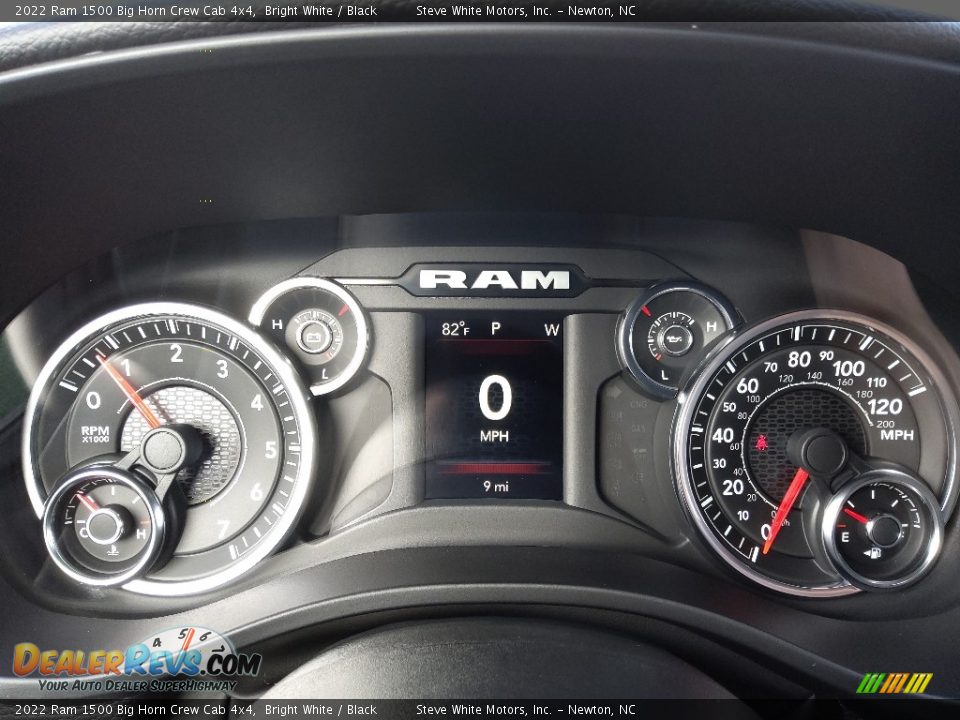 2022 Ram 1500 Big Horn Crew Cab 4x4 Gauges Photo #20