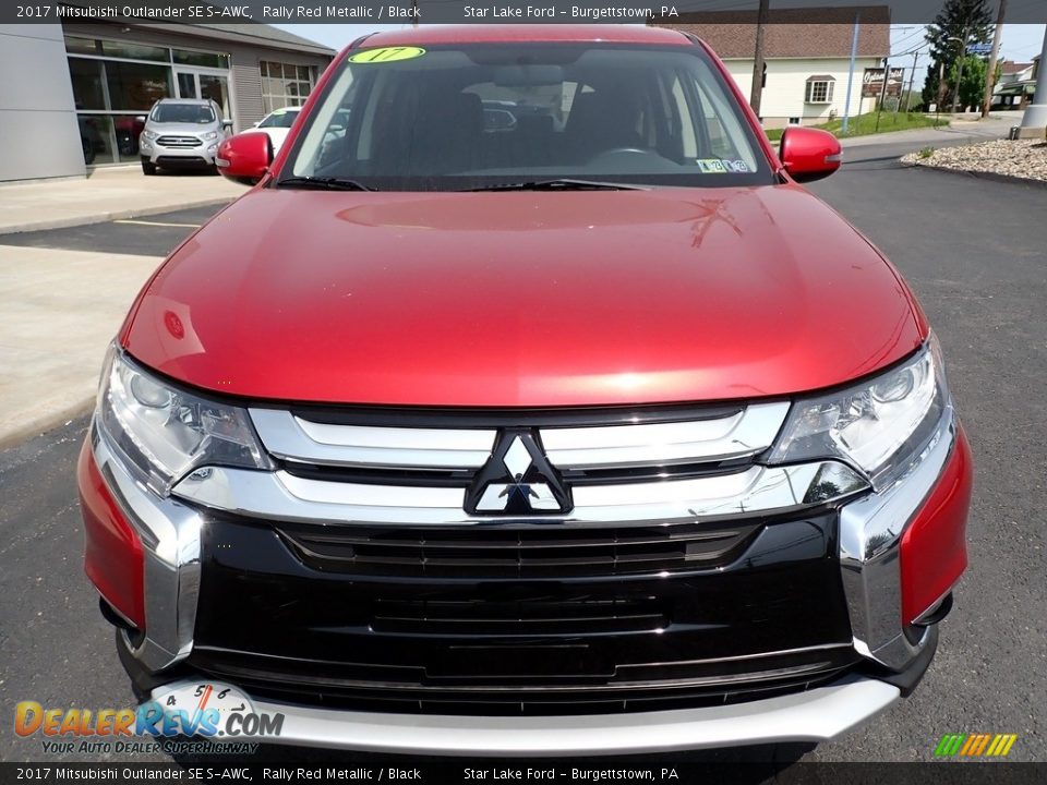 Rally Red Metallic 2017 Mitsubishi Outlander SE S-AWC Photo #9