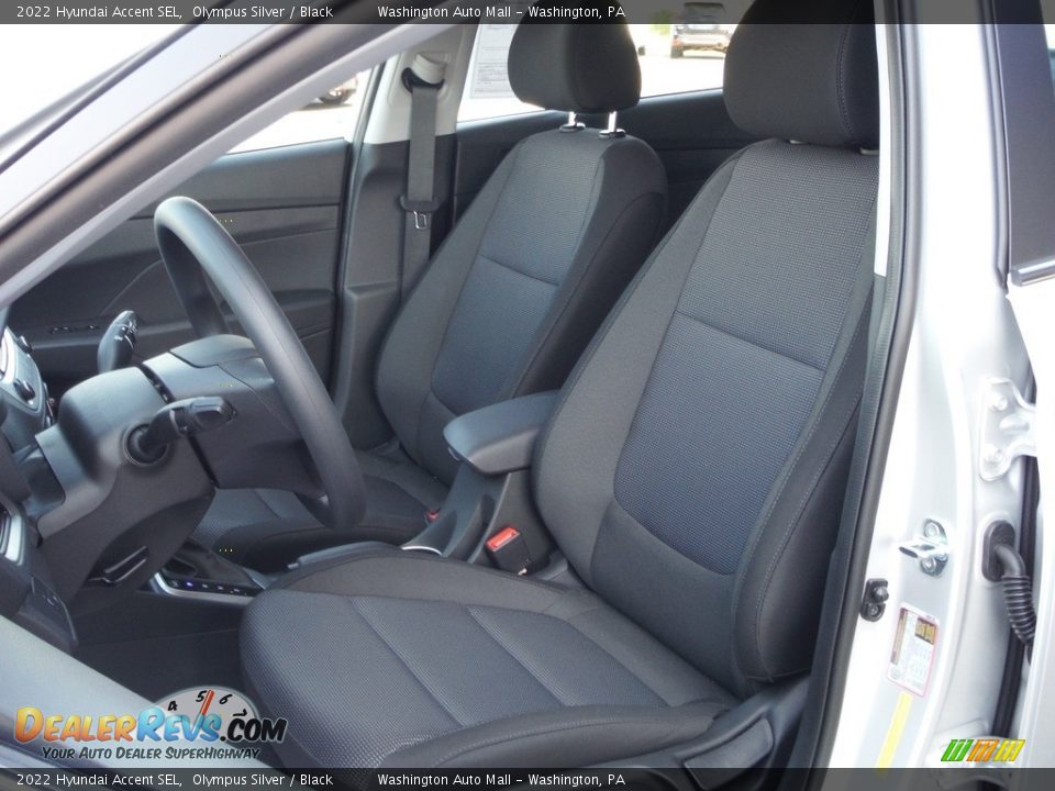 2022 Hyundai Accent SEL Olympus Silver / Black Photo #11