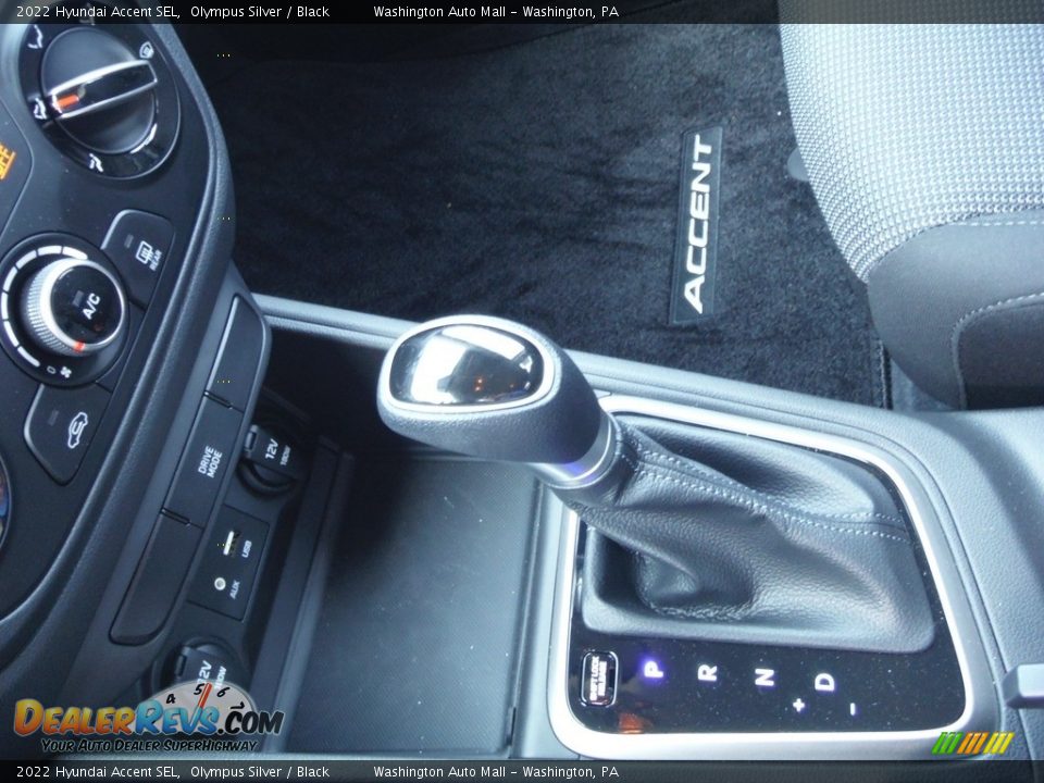 2022 Hyundai Accent SEL Olympus Silver / Black Photo #13