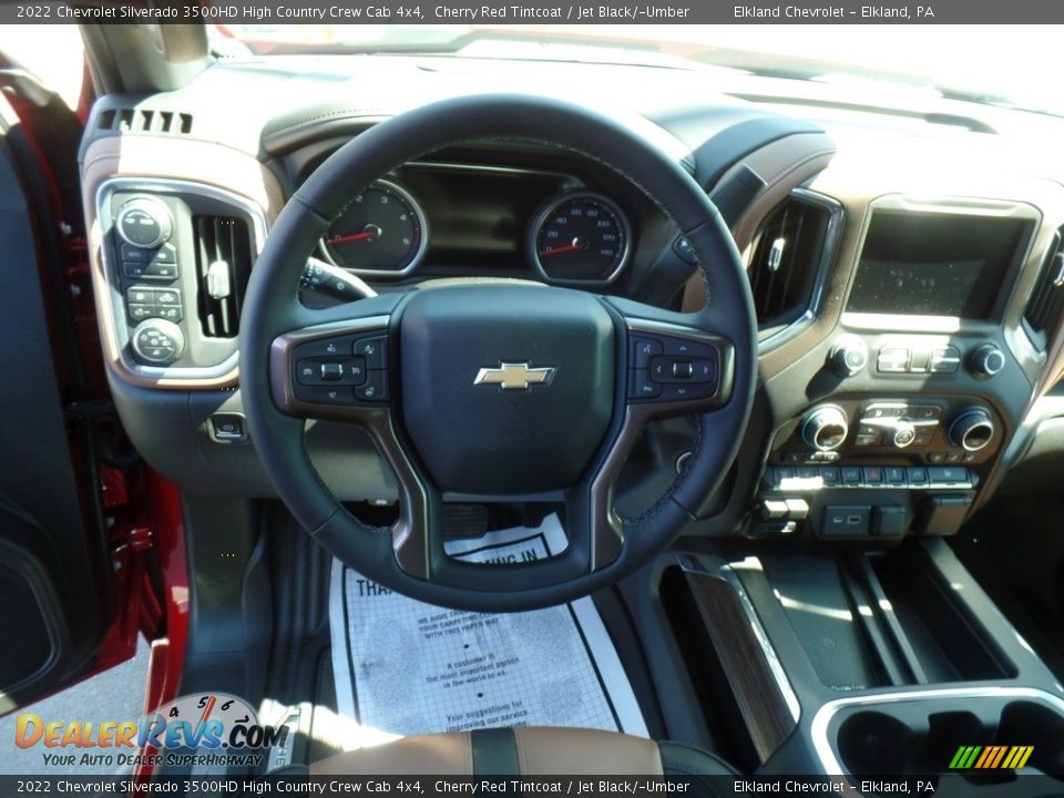 Controls of 2022 Chevrolet Silverado 3500HD High Country Crew Cab 4x4 Photo #26