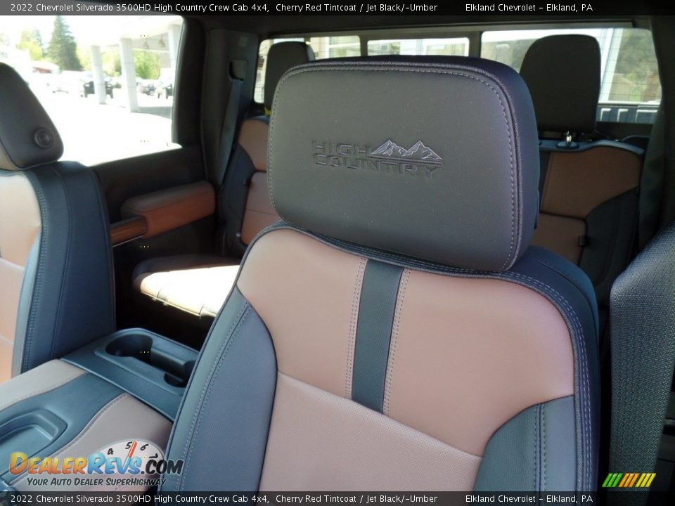 Front Seat of 2022 Chevrolet Silverado 3500HD High Country Crew Cab 4x4 Photo #31