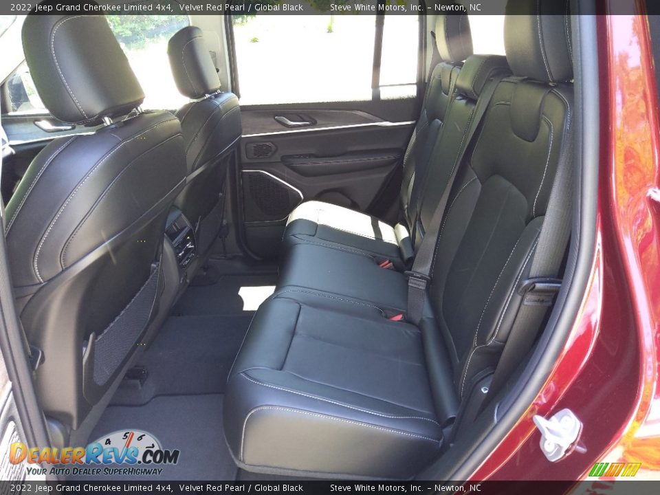 Rear Seat of 2022 Jeep Grand Cherokee Limited 4x4 Photo #11