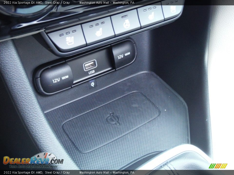 2022 Kia Sportage EX AWD Steel Gray / Gray Photo #24
