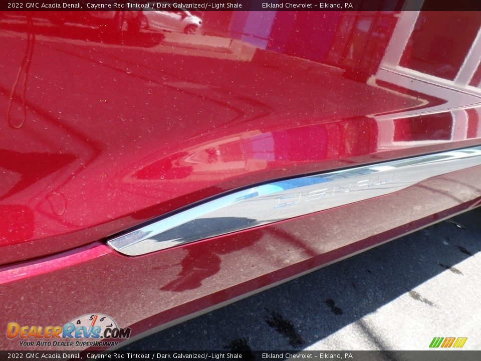 2022 GMC Acadia Denali Cayenne Red Tintcoat / Dark Galvanized/­Light Shale Photo #15