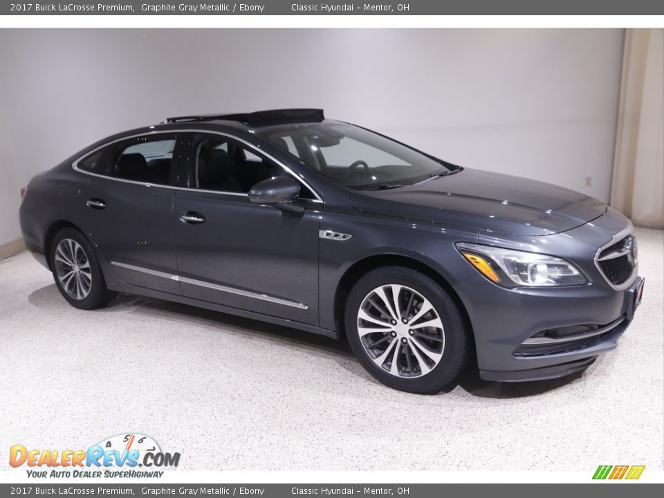 2017 Buick LaCrosse Premium Graphite Gray Metallic / Ebony Photo #1