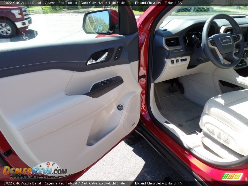 2022 GMC Acadia Denali Cayenne Red Tintcoat / Dark Galvanized/­Light Shale Photo #16