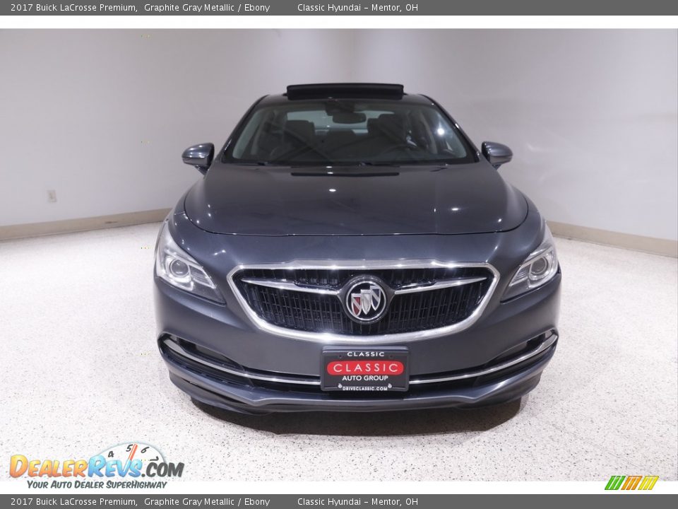 2017 Buick LaCrosse Premium Graphite Gray Metallic / Ebony Photo #2