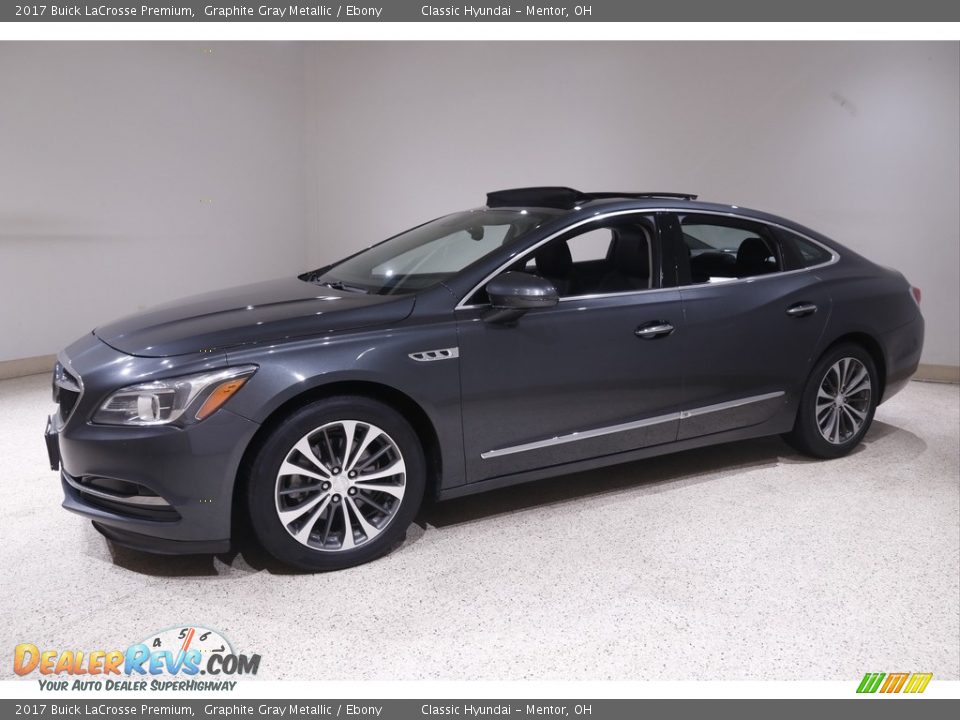 2017 Buick LaCrosse Premium Graphite Gray Metallic / Ebony Photo #3