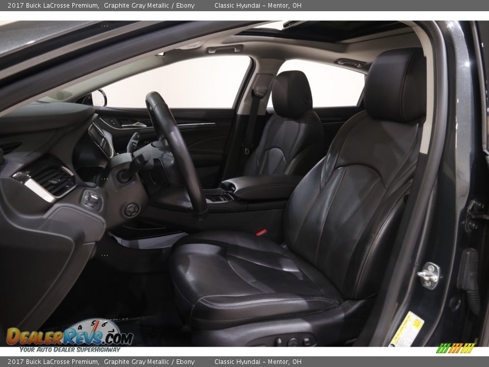 2017 Buick LaCrosse Premium Graphite Gray Metallic / Ebony Photo #5