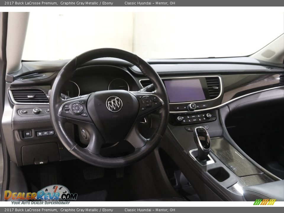 2017 Buick LaCrosse Premium Graphite Gray Metallic / Ebony Photo #6