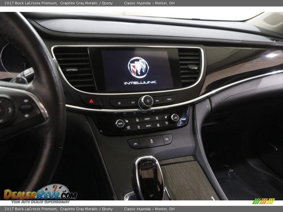 2017 Buick LaCrosse Premium Graphite Gray Metallic / Ebony Photo #9