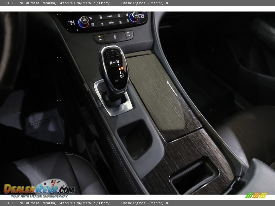 2017 Buick LaCrosse Premium Graphite Gray Metallic / Ebony Photo #14