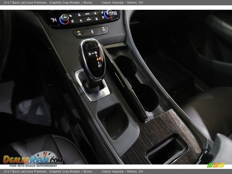 2017 Buick LaCrosse Premium Graphite Gray Metallic / Ebony Photo #15