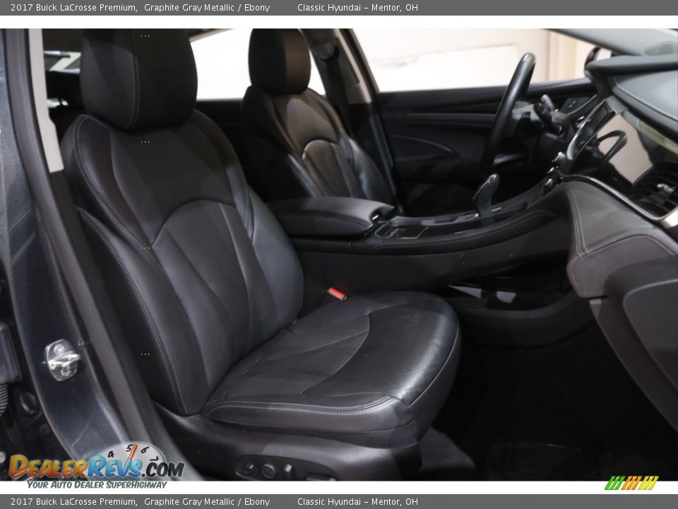 2017 Buick LaCrosse Premium Graphite Gray Metallic / Ebony Photo #16