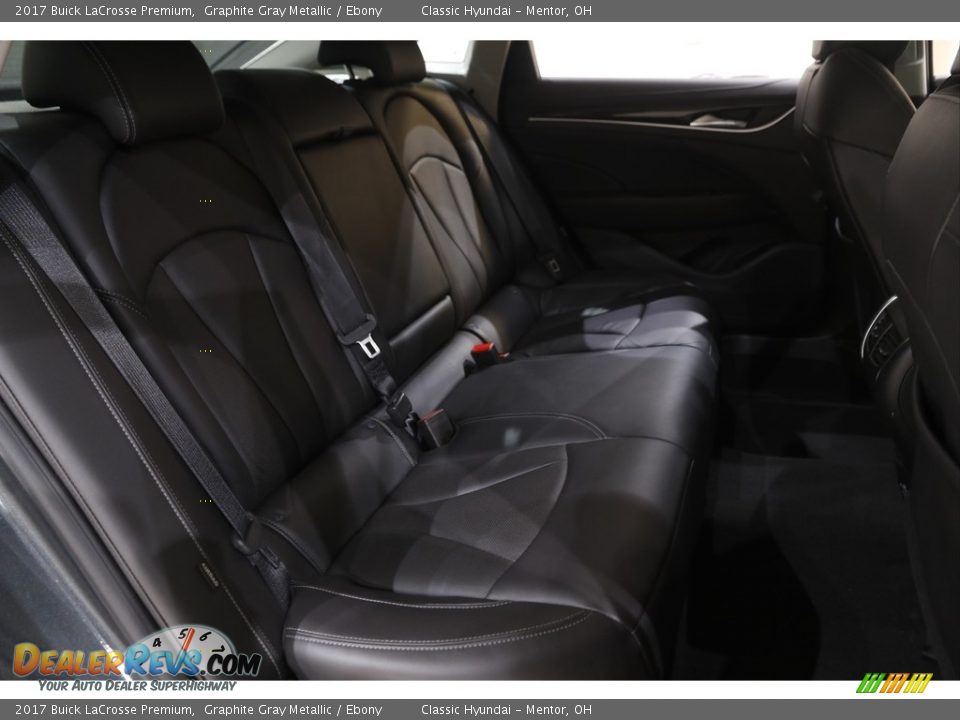 2017 Buick LaCrosse Premium Graphite Gray Metallic / Ebony Photo #17