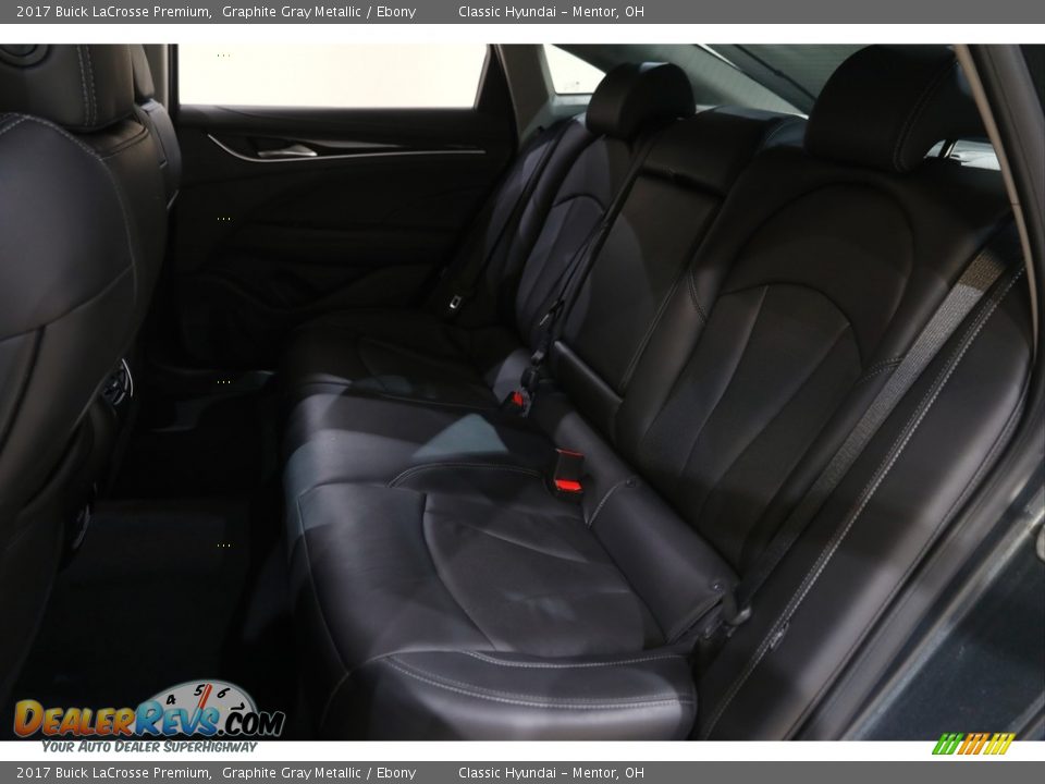 2017 Buick LaCrosse Premium Graphite Gray Metallic / Ebony Photo #18