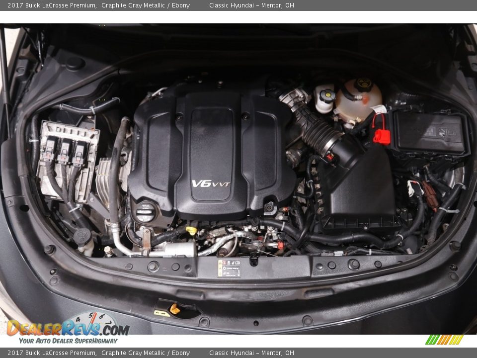 2017 Buick LaCrosse Premium Graphite Gray Metallic / Ebony Photo #20
