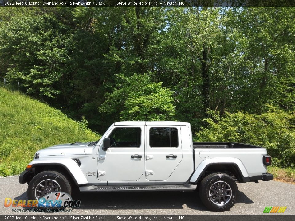 2022 Jeep Gladiator Overland 4x4 Silver Zynith / Black Photo #1