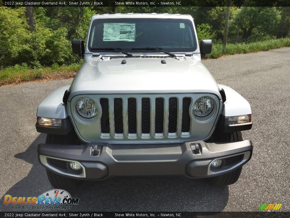 2022 Jeep Gladiator Overland 4x4 Silver Zynith / Black Photo #3