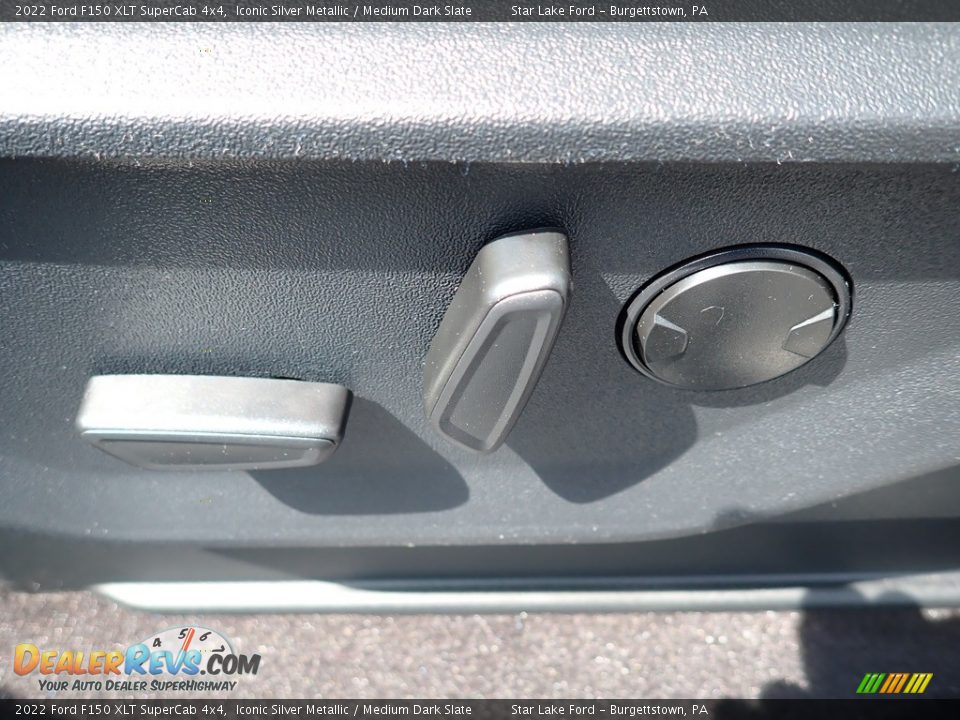 2022 Ford F150 XLT SuperCab 4x4 Iconic Silver Metallic / Medium Dark Slate Photo #15