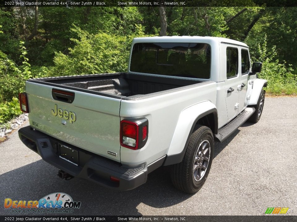 2022 Jeep Gladiator Overland 4x4 Silver Zynith / Black Photo #6