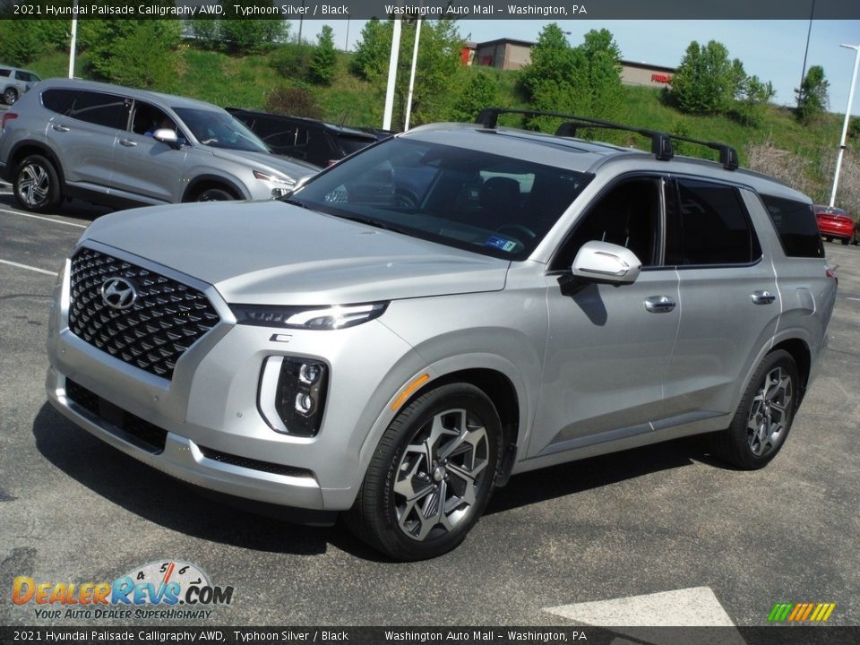 2021 Hyundai Palisade Calligraphy AWD Typhoon Silver / Black Photo #6