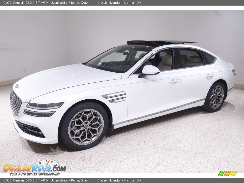 Uyuni White 2022 Genesis G80 2.5T AWD Photo #3